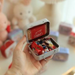 Mala De Lata Para Presentes De Casamento, Mini Tins Box, Embalagem De Chocolate E Doces, Caixa De Armazenamento De Metal, 1PC - Image 4