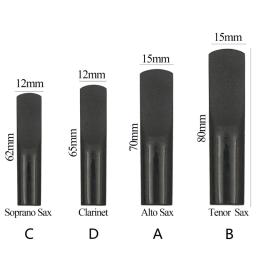 Clarinete saxofone resina juncos preto bocal reed força 2.5 para alto/tenor/soprano sax saxofone acessórios - Image 1
