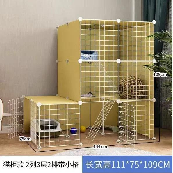 Casa multi-camada com Villa Premium Pet Enclosure, grande gaiola de gato doméstico, vendas quentes, 2024 - Image 1