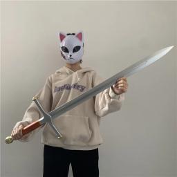 Filme Cosplay Espada Prop 1:1 Real Cavaleiro Espada Arma Role Jogar Presente Segurança PU Inverno Gelo Frio Gelo Espada Borracha Unsharp - Image 5