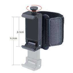 Suporte do telefone para bicicleta, alça de pulso, braçadeira de rotação de 360 °, smartphone para corrida, caminhada, ciclismo, pulseira - Image 6