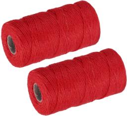 Fio de juta para presentes Embrulho e Embalagem, Eco-friendly, 100% Fibra Natural, 3Bly Cânhamo, Corda de Sisal - Image 3
