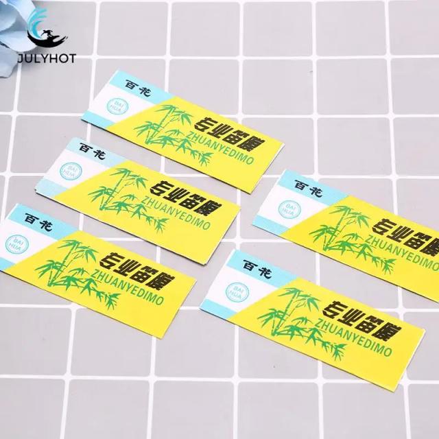 Dizi e Flauta de Bambu Natural com Membrana Especial - Conjunto de 5 Peças