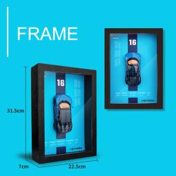 Modelo de carro esportivo Photo Frame, Metal Liga, Simulação Automática, Brinquedo de Corrida, Velozes e Furiosos, Presente Kid, Decoração, Puxar, 1:32, 3D - Image 3