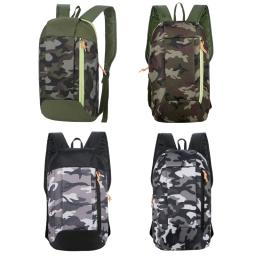 Mochila leve camuflada para homens e mulheres, bolsa de viagem, alpinismo, zíper, cinto ajustável, camping, homens, senhoras, novo, 2023 - Image 1