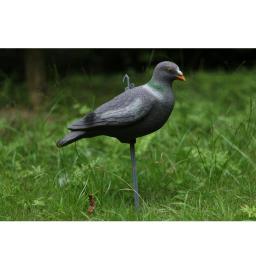 Plástico Artificial Pigeon Decor, chamariz realista, Caça Armadilha, Jardim, Defesa Deter, Espantalho Espantalho, 1 peça - Image 3