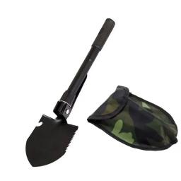 Pá militar dobrável multifuncional, Pá engenheiro, ao ar livre, veículo, camping, pesca, picareta, 1pc - Image 1