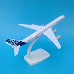 Alloy Prototype Airlines Aviões para Meninos, Modelo de aeronave, Adulto, Escritório Presente, 20cm, Escala 1:400, A340, A320NEO, A380 - Image 2