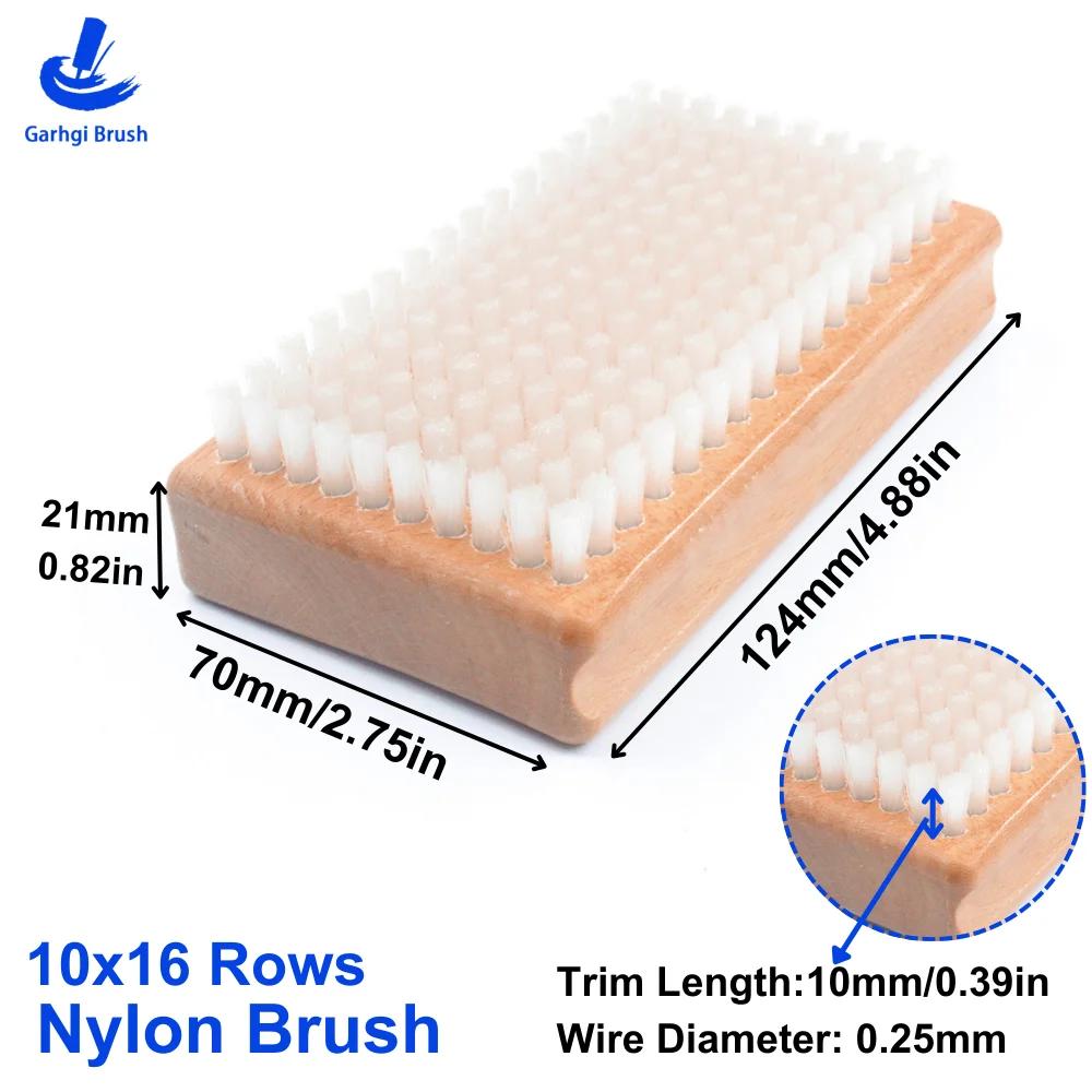 Snowboard Waxing Brushes, Ferramentas Manuais, Estrutura Base Deslizar, Cera, Remoção De Resíduos Para Esqui Ao Ar Livre, Cabra De Cavalo, Nylon, Escovas De Latão - Image 1