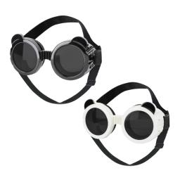 Óculos proteção solar para cães com cinto ajuste elástico para viagens para animais estimação 85LC - Image 1