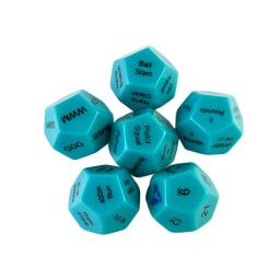 Home Fitness Dice para Ginásio, Crossfit, WOD, HIIT, Aeróbica, Exercício Aeróbico, Treinamento Esportivo - Image 1