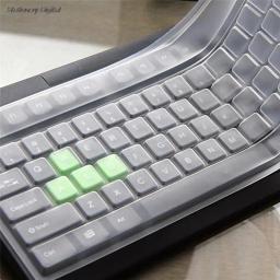 1pc universal silicone desktop computador teclado capa protetor de pele filme capa - Image 3