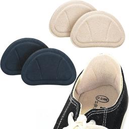 Almofadas de salto alto, calcanhar apertos, protetor de cuidados com os pés, palmilhas de sapato, adesivos para sapatos soltos, homens e mulheres, 3mm, 6mm - Image 1