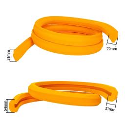 Ztto bicicleta sem câmara de ar inserções almofada 700c 26 27.5 29 mtb bicicleta estrada pneu anti punctura fita espuma interna forro aro ar - Image 6
