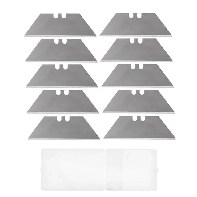 Lâmina Trapezoidal de Substituição para Corte de Arte - Conjunto Multifuncional com 10 Peças para Madeira e Papel