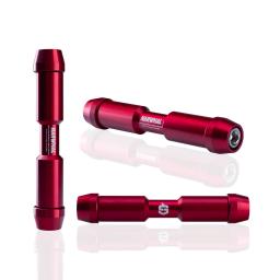 Gateshark acessórios de bicicleta através do eixo adaptador liga 7075 tamanho 20-10mm bmx corrida mtb downhill anodização cores narval cl - Image 3