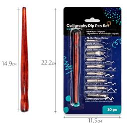 Dainayw 9 Caligrafia Nibs Dip Pen Set, Cartoon Animação Lettering, Skeching Art Desenho, Mapeamento de desenhos decorativos - Image 2