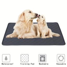 Lavável Reutilizável Pet Pee, impermeável Dog Training Pad, Ideal para Housebreaking Incontinência, Viagem Cat Fralda - Image 6