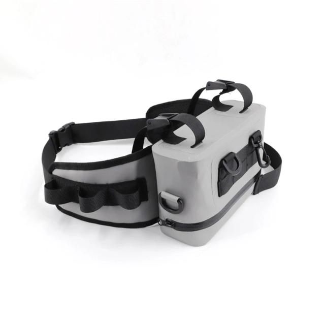 Saco de Pesca Multifuncional à Prova D'Água com Grande Capacidade e Design Portátil para Aventuras ao Ar Livre