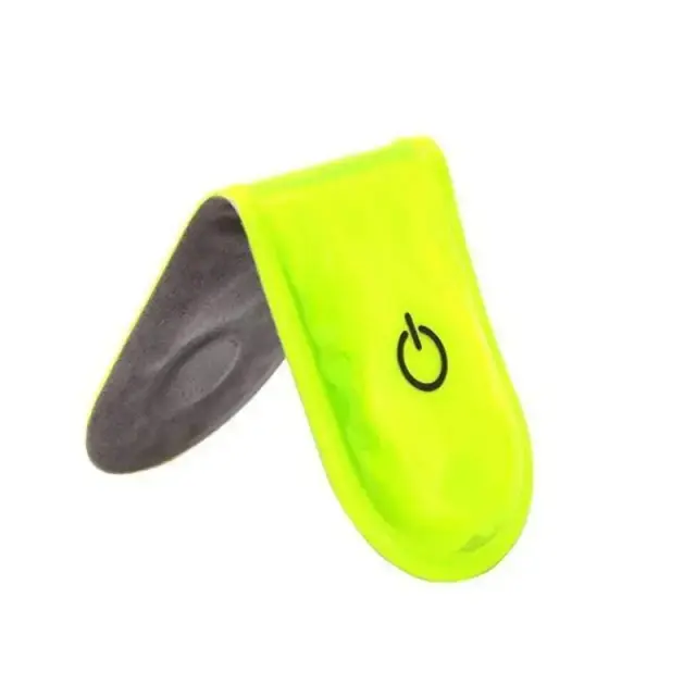 Lanterna de Segurança Magnética para Ciclismo: Luz Refletiva Clip-On para Corrida e Passeios de Bicicleta