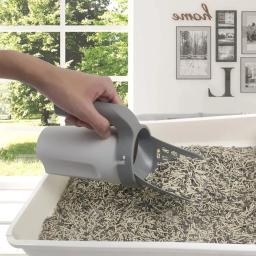 Cat Litter Shovel Scoop, Filtro Pet, WC Limpo, Selecionador de Lixo, Cat Supplies, Acessório Self Cleaning Box - Image 2