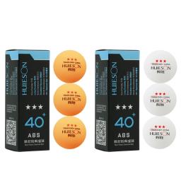 YD61 3 estrelas profissional DJ40 tênis para bola pingue-pongue branco laranja amador - Image 1