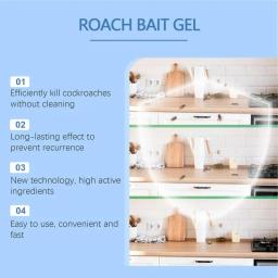 Multifuncional Barata Gel Isca, Eficiente Barata Isca, Adequado para Cozinha, Quarto, Casa - Image 3