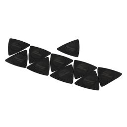 Palheta de guitarra anti-derrapante, palheta de plástico em aço para guitarra elétrica acústica, baixo e folk, com 10 peças - Image 5