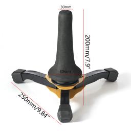 Suporte de tripé dobrável portátil, antiderrapante, acessórios para instrumentos de sopro, adequado para clarinete, trompete, flauta, oboé, saxofone - Image 3