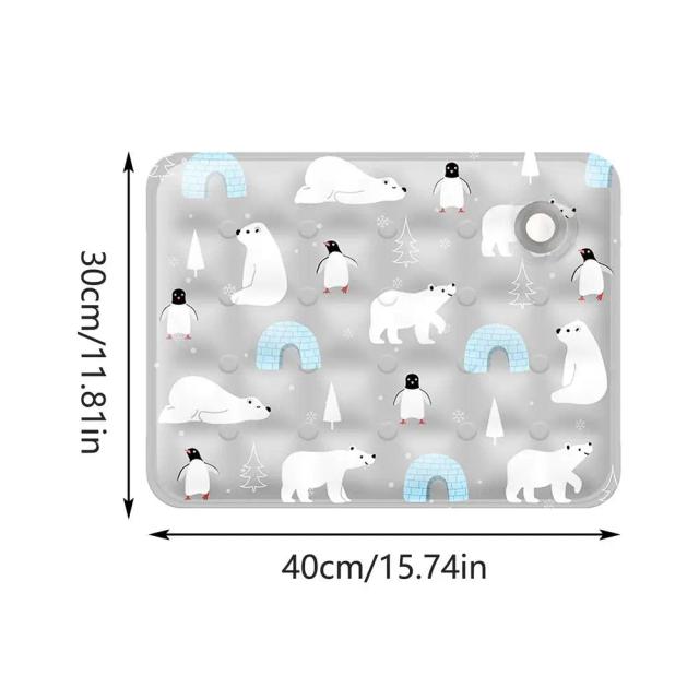 Esteira Refrigerante para Pets: Cama Confortável e Almofada para Gatos e Cães de Todos os Tamanhos