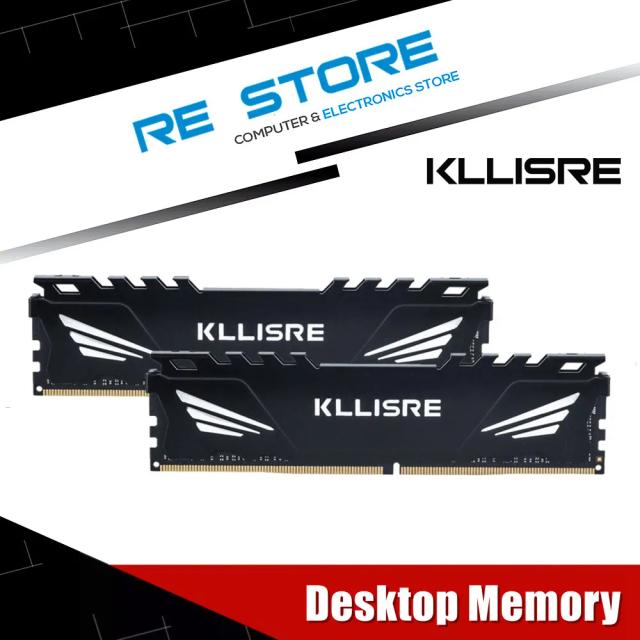 Kllisre Memória RAM DDR4 8GB 16GB 2666MHz 3200MHz Desktop Dimm