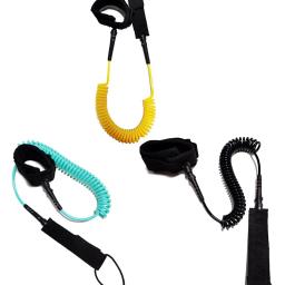 Prancha Coiled Leash, Corda de Surf Pé, Primavera Surfboard Leash, Acessórios Pulp Board, 10ft - Image 1
