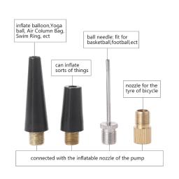 Conjunto de agulhas para inflar bomba de ar, 4 unidades, agulha, bico adaptador, bicicletas, pneu, compressor de ar - Image 3