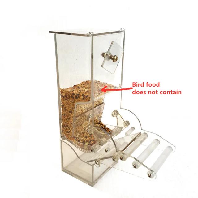 Alimentador de Aves: Ideal para Pássaros e Pombos - 1 Peça Prática e Eficiente