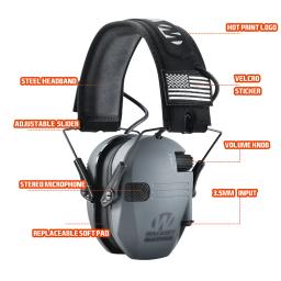 Original Tactical Electronic Shooting Earmuff, Headset Outdoor Sports, Amplificação do Som de Impacto, Ouvir Caça Orelha - Image 3