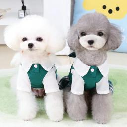 Roupas para cães, vestido para cães, camiseta, saia para cachorro, roupas para gatinhos, poodle, fantasias de chihuahua, roupas para animais - Image 3