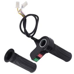 Aperto do acelerador para bicicleta elétrica, 3 controle de velocidade, alças, acessórios elétricos, 1 par - Image 3