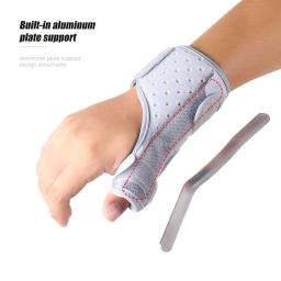 Pulso Polegar e Mão Suporte Protector, Aço Splint Estabilizador, Artrite, Túnel do Carpo, Dedo Brace Guard, 1Pc - Image 4