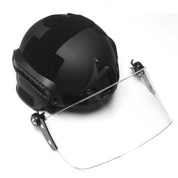 Conjunto de capacete tático com balaclava e viseira, lente protetora ajustável militar do PC, tiro Airsoft Paintball BB, MICH 2000 - Image 3