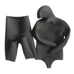 Fato de mergulho de neoprene com capuz masculino, caça submarina, 1.5mm, 3mm, 5mm, 7mm, mergulho, inverno, térmico, conjunto de 2 peças - Image 5