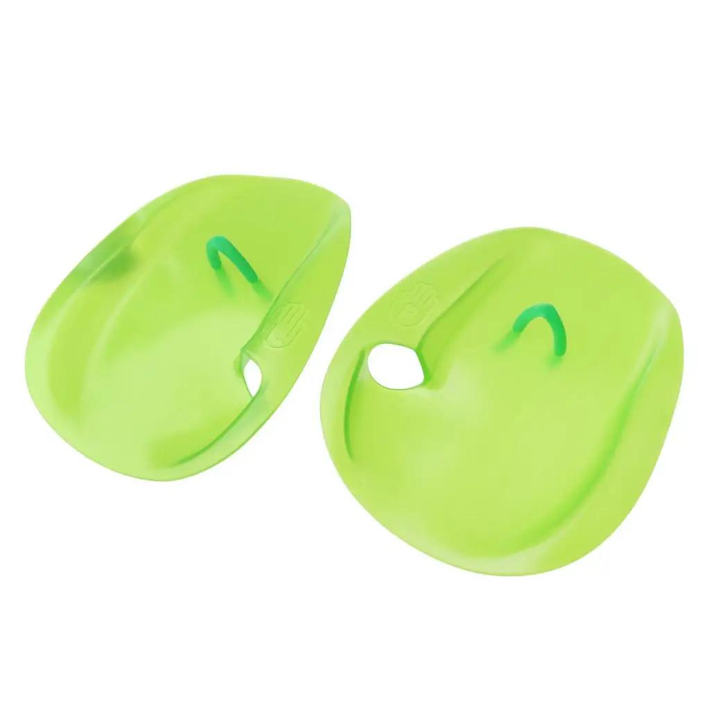 Natação Profissional Surf e Mergulho Pás De Treinamento, Resistência À Água, Nadadeiras De Nadadeiras, Pás De Mão Webbed, 1 Par - Image 1