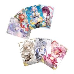 Cartas colecionáveis do Anime Comic Game, História da Deusa, Flor do Vento, Neve e Lua, A Nobre Beleza, 150pcs, 30 sacos - Image 6