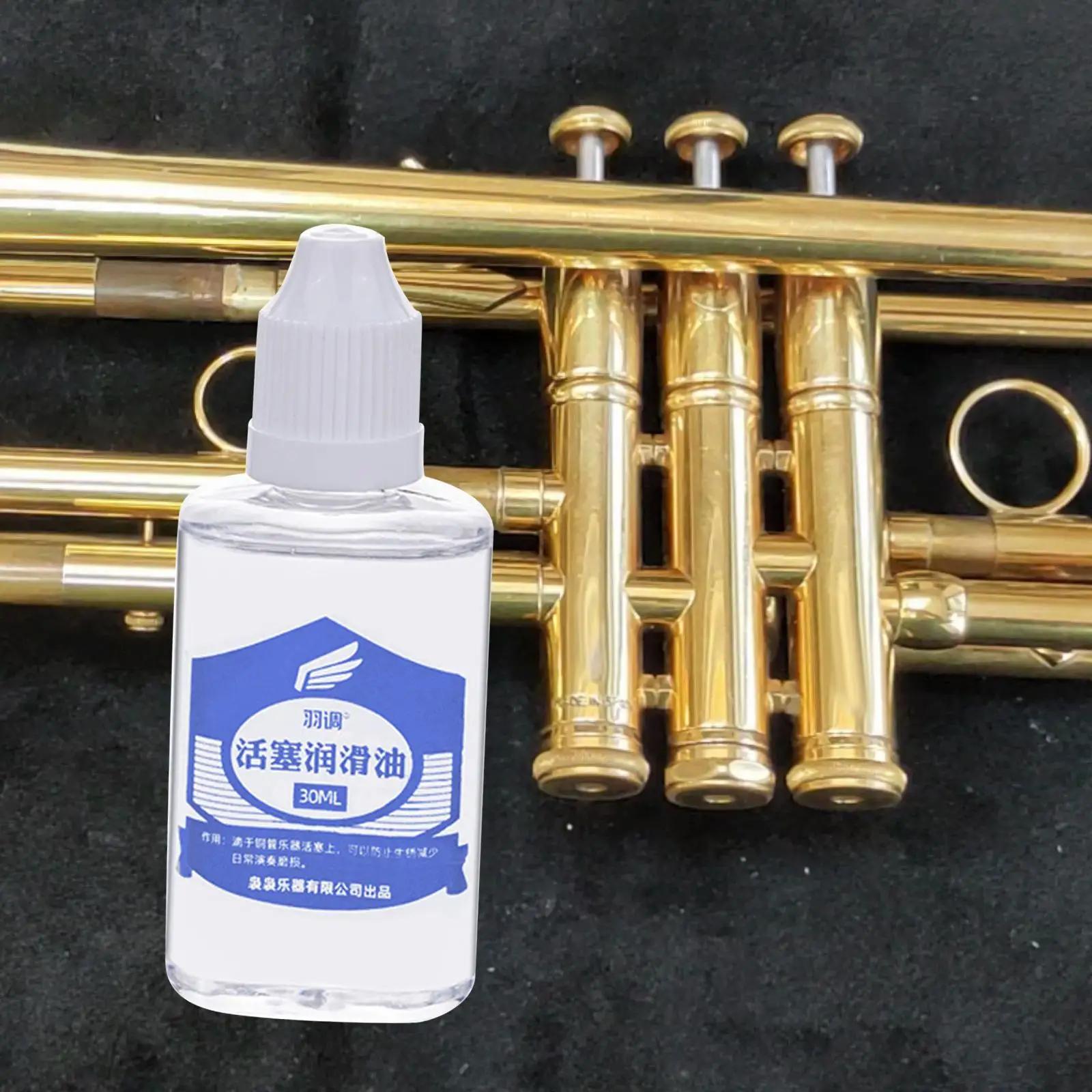 Óleo lubrificante universal para clarinete, válvulas portáteis, acessórios de manutenção musical premium para trompete, instrumentos de latão 30ml - Image 1