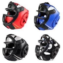 Kick Boxing Capacete para adultos e crianças, Karate Muay Thai, capacete de luta livre, guarda-cabeça MMA, equipamento de treinamento Sanda - Image 1