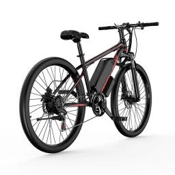 Bicicleta elétrica de lítio elétrica de montanha de 26 polegadas para adultos de velocidade variável off-road mountain bike - Image 2