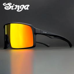 Ciclismo óculos de sol esporte ao ar livre óculos de sol da bicicleta estrada mtb equitação óculos para homem mulher singa ciclismo óculos - Image 2