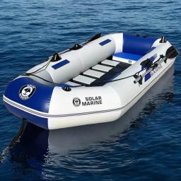 Solarmarine 2.3m pvc barco de pesca inflável bote canoa barcos de corrida e caiaque de esqui aquático para adultos esportes aquáticos ao ar livre - Image 2