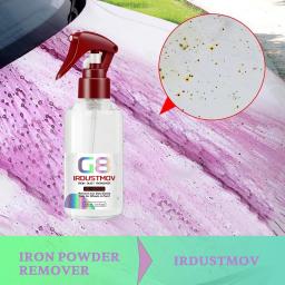 Ferro Rust Remover Spray, Proteger Rodas, Manutenção De Superfície, Metal Cromo, Limpador, Ferro Em Pó, Limpeza, G8 IRDUSTMOV - Image 1
