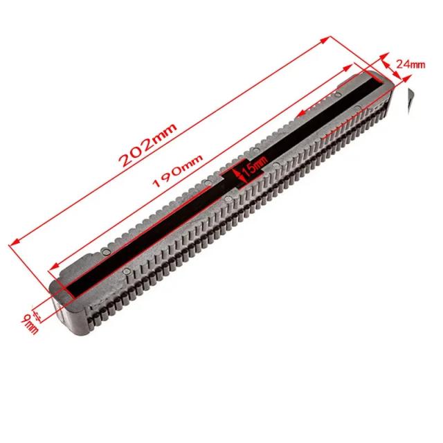 Prancha Fin Box 8 Polegadas: Acessórios Profissionais para Longboard Keel Box Diretamente da Fábrica