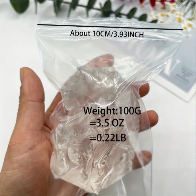 Cera de Geléia Transparente 100g para Artesanato DIY e Fabricação de Velas